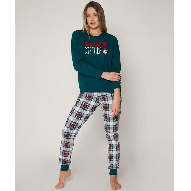 Admas Pigiama da Donna in Caldo Cotone 55858 S27 - Passarelli Biancheria
