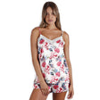 Admas Pigiama estivo da Donna in Raso Pigiama con Bretelle 55910 S32 - Passarelli Biancheria