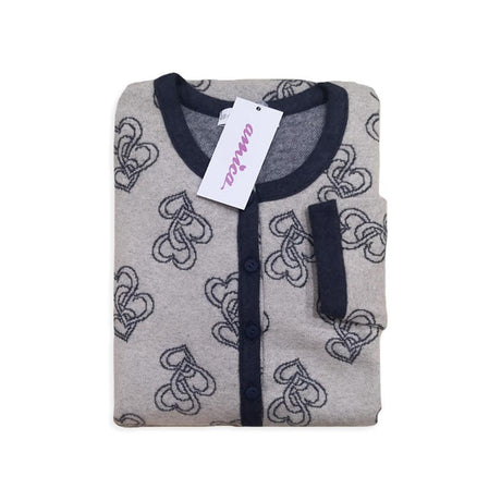 Amica Camicia da Notte Invernale Punto Milano per Donna 22A700 S38 - Passarelli Biancheria
