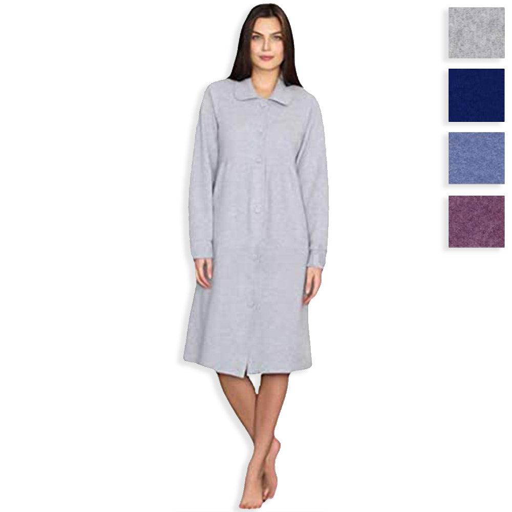 Amica Vestaglia Donna Invernale Punto Milano con collo A684 S36 - Passarelli Biancheria