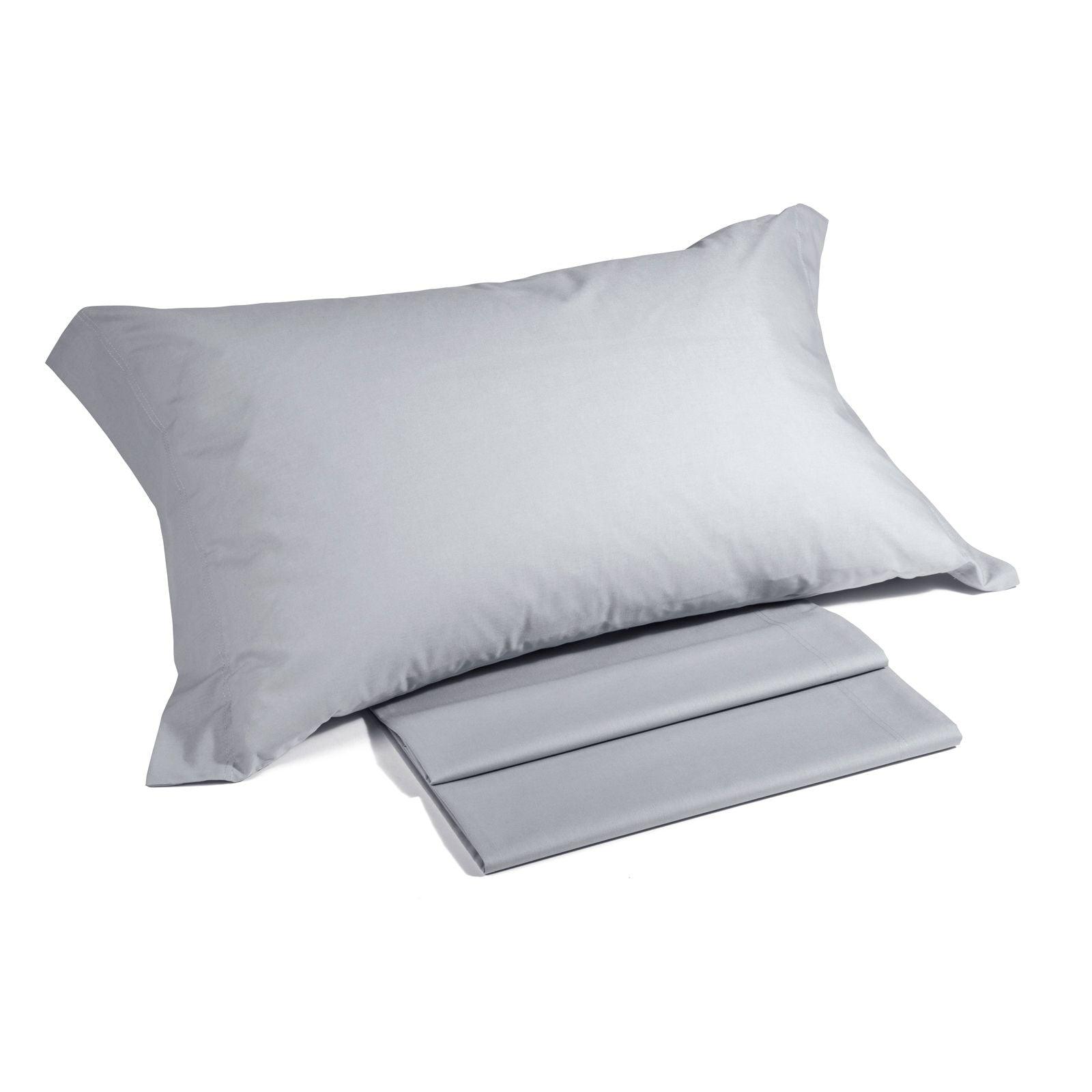 Caleffi Completo Lenzuola Matrimoniale in Cotone Tinta Unita D61 - Passarelli Biancheria