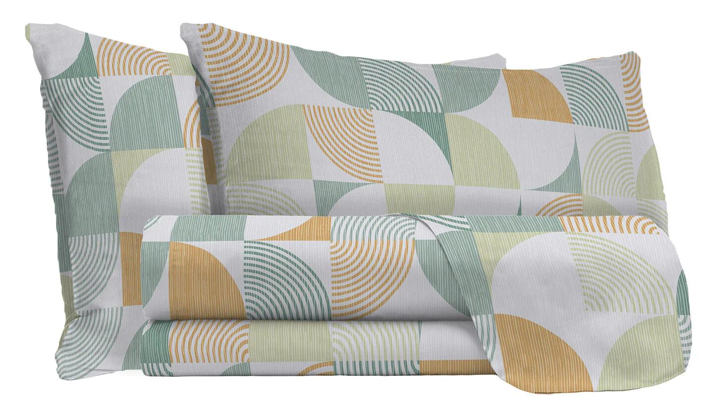 Athena Completo Letto Matrimoniale Made in Italy Giudi B42 - Passarelli Biancheria