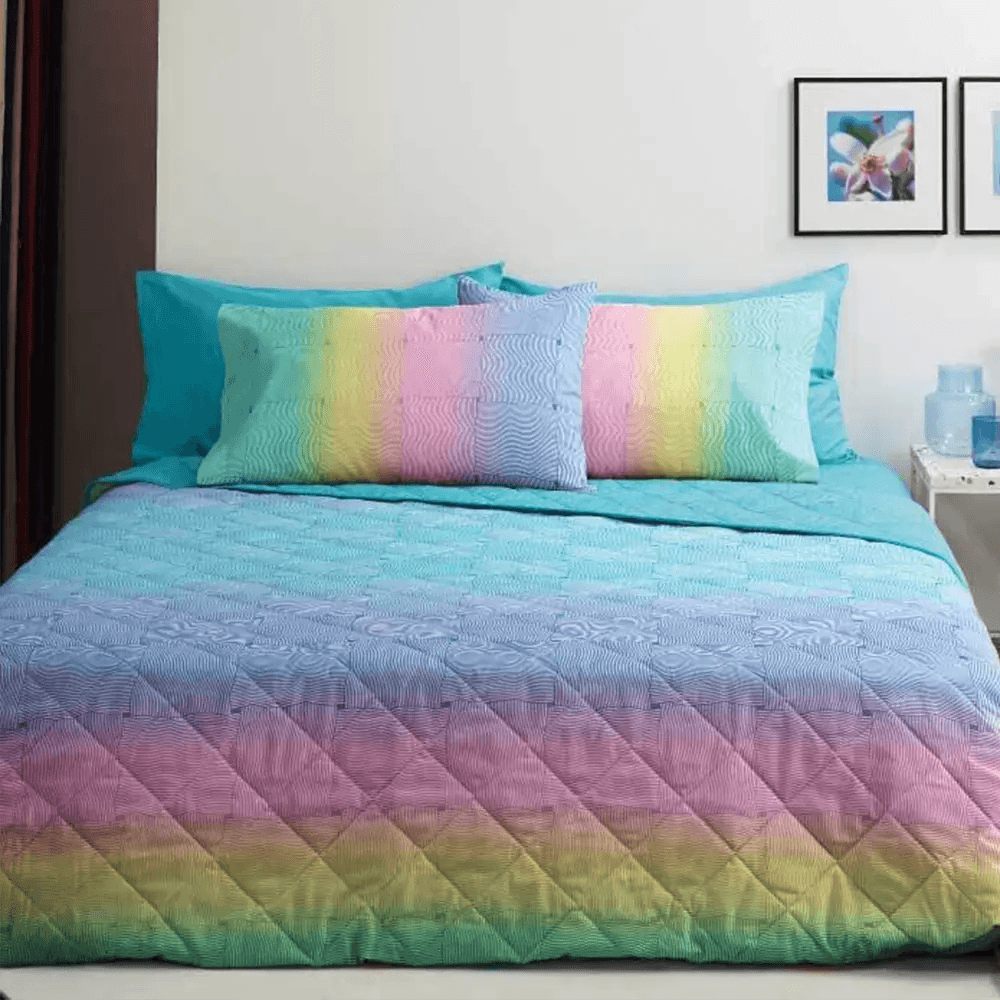 Bassetti Completo Lenzuola Una Piazza Indi D28 - Passarelli Biancheria