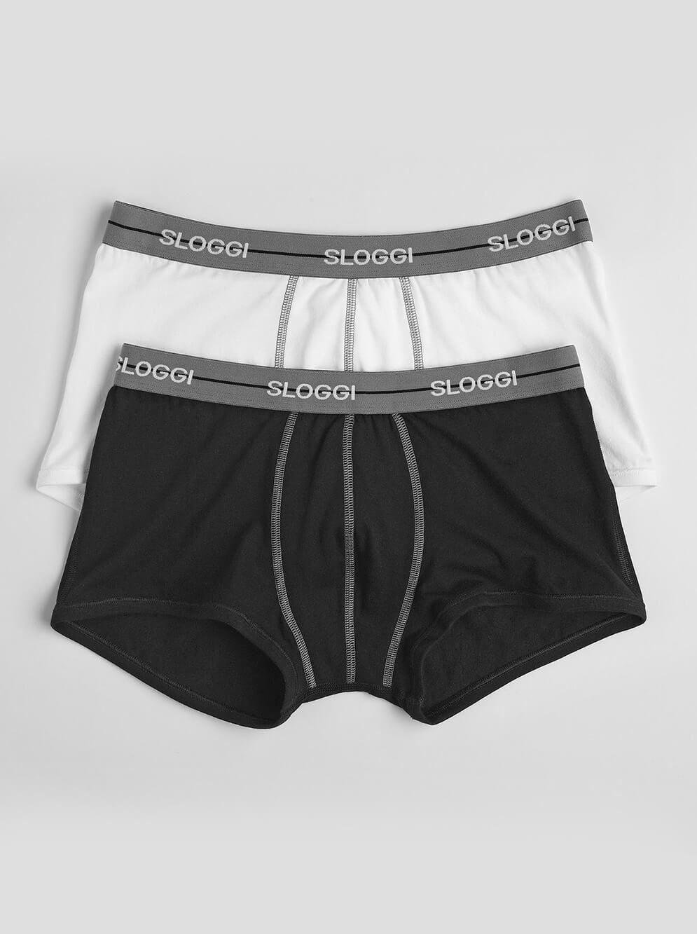 Sloggi Uomo 2 Boxer Match Hipster S20 - Passarelli Biancheria