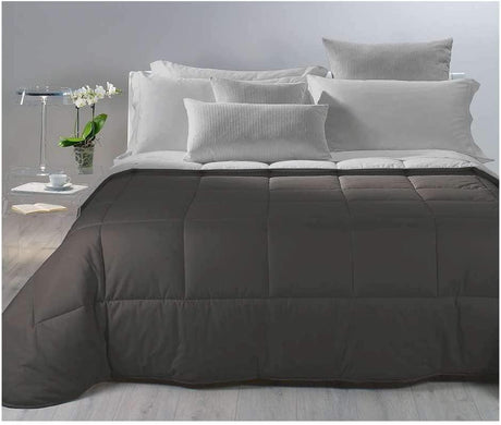 Caleffi Trapunta per Letto Matrimoniale in Cotone Bicolor D116 - Passarelli Biancheria