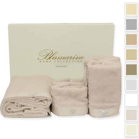 Blumarine Completo 5 Pezzi Bagno Benessere 102020020 S132 - Passarelli Biancheria