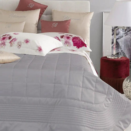 Blumarine Copriletto Trapuntato Matrimoniale Note Blu B455 - Passarelli Biancheria