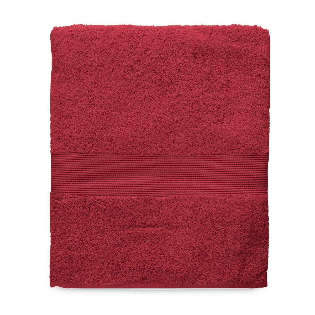 Zucchi Telo Bagno Solotuo 100x150 cm in Spugna di Puro Cotone 560 gr/mq S30 - Passarelli Biancheria