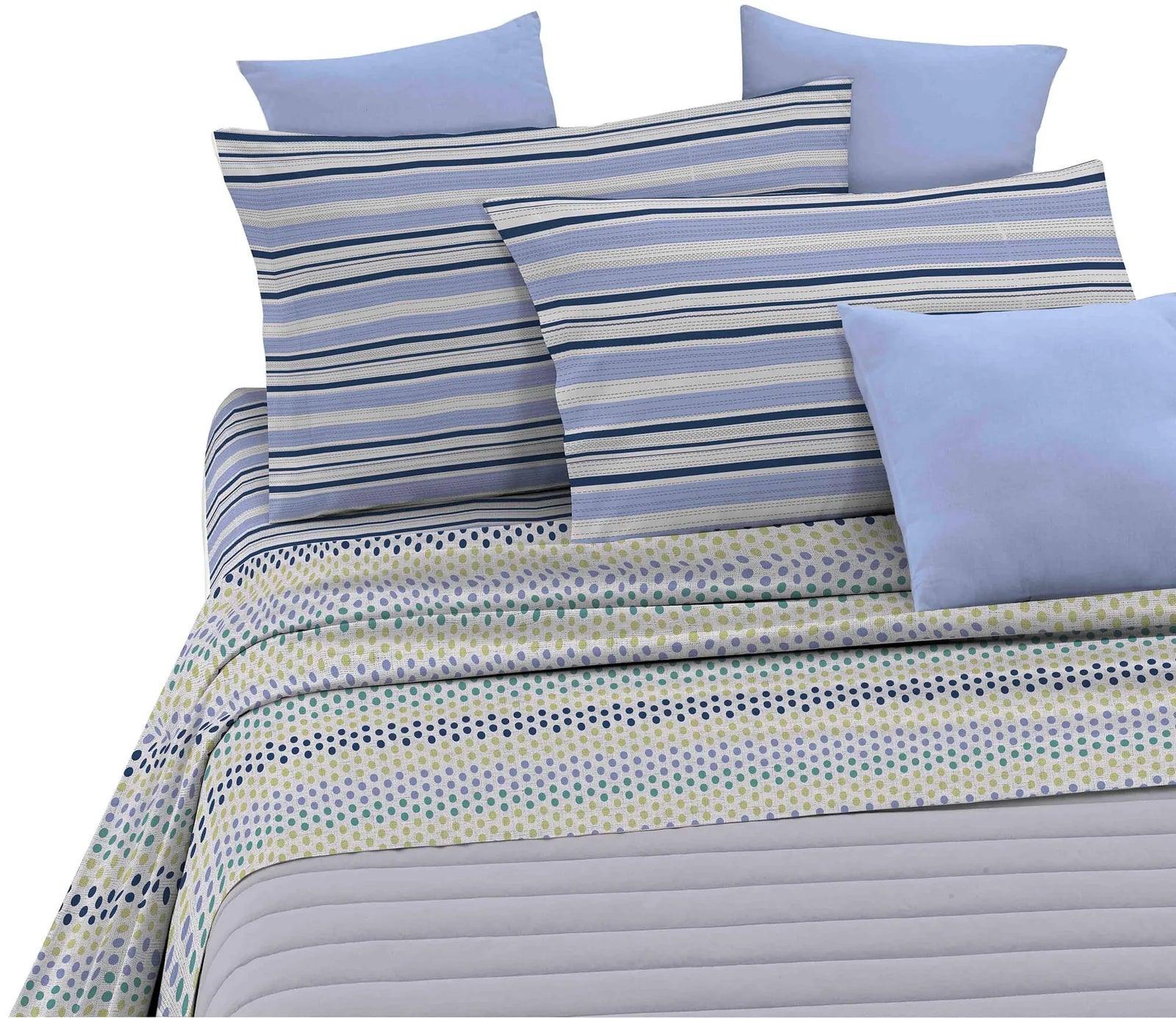 Athena Completo Letto Matrimoniale Made in Italy Malindi B42 - Passarelli Biancheria