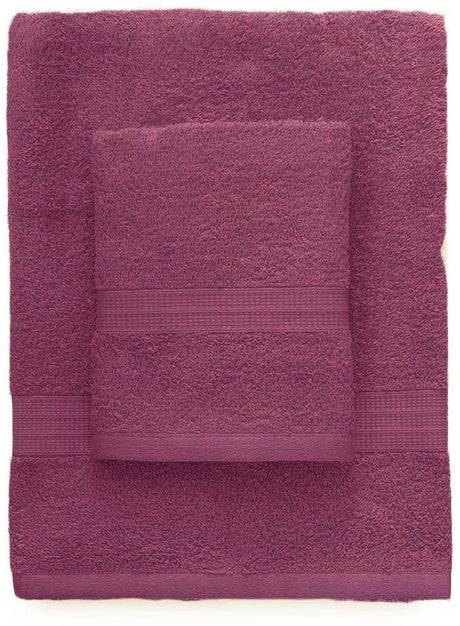 Bassetti Set Asciugamani 1+1 Tinta Unita Spugna 430gr D70 - Passarelli Biancheria
