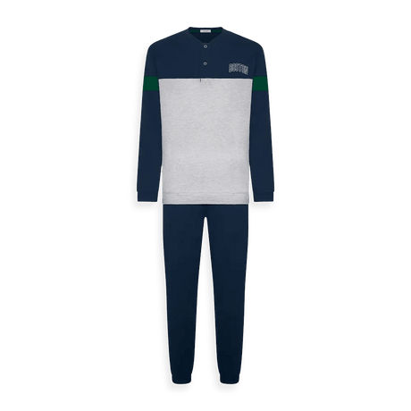 Ragno Pigiama Cotone Leggero da Uomo U653N1 S32 - Passarelli Biancheria