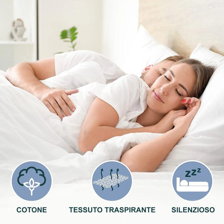 Pierre Cardin Coprimaterasso Sanitario Marisol per Letto Singolo D14 - Passarelli Biancheria