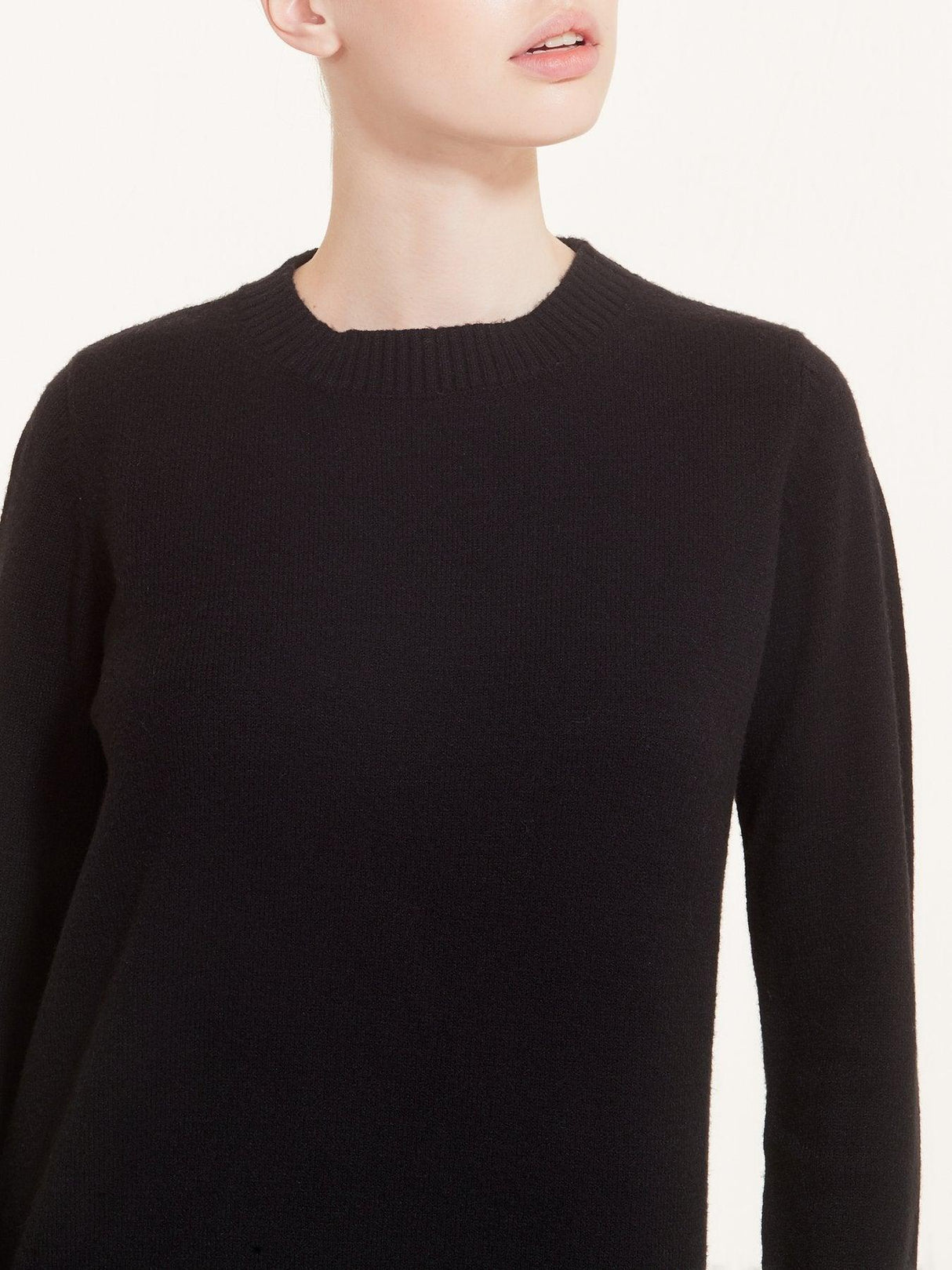 Ragno Maglia Girocollo Invernale Nera da Donna DA93M9 S35 - Passarelli Biancheria