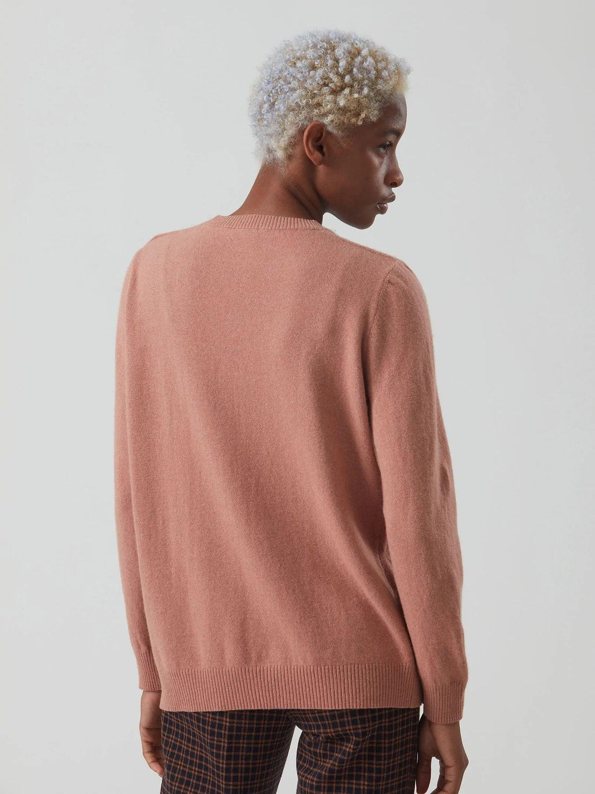 Ragno Maglia da Donna a girocollo con rombi in Cashmere Blend DE42M9 S93 - Passarelli Biancheria