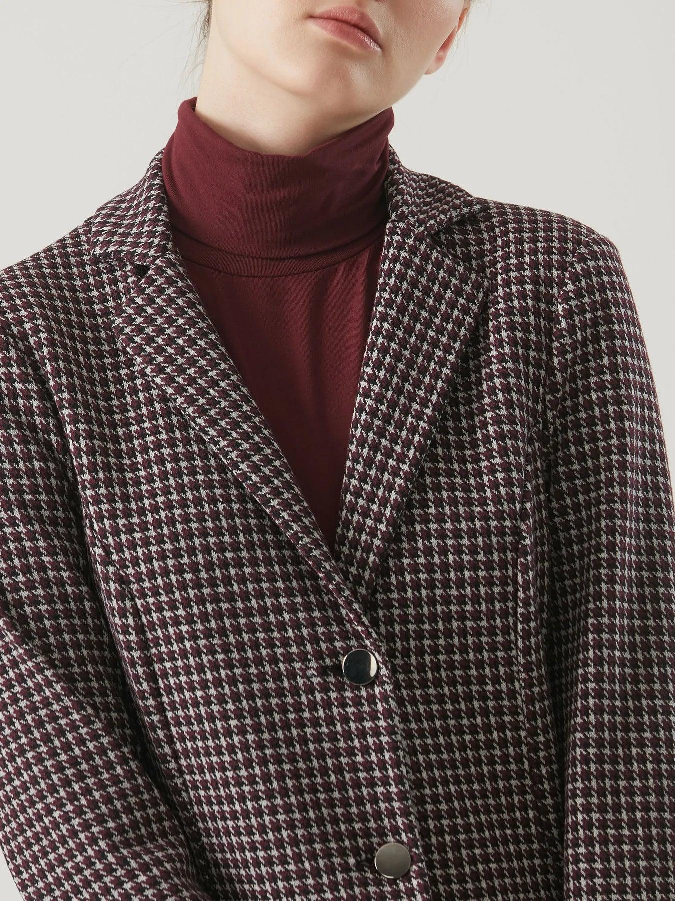 Ragno Blazer da Donna a due bottoni in Eco Jacquard DE98G8 S60 - Passarelli Biancheria