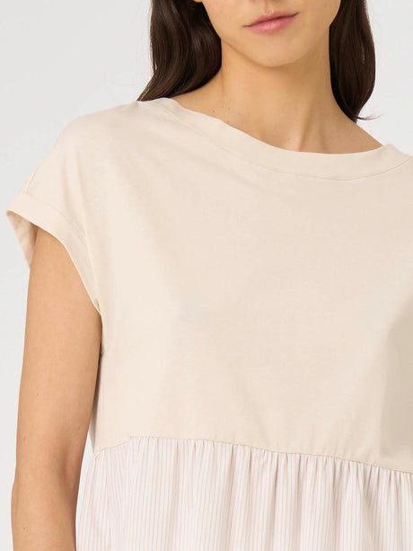 Ragno Maglietta Estiva da Donna in Ultralight e popeline DH03TX S34 - Passarelli Biancheria