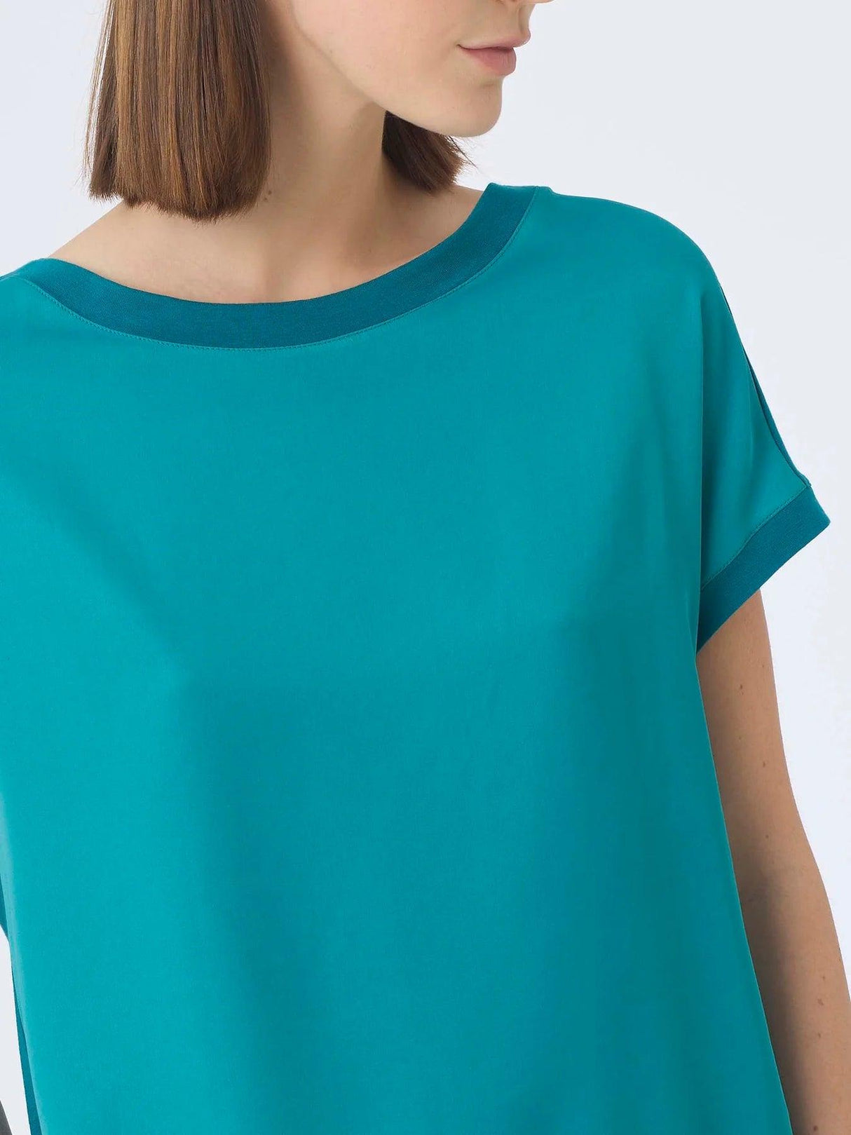 Ragno Maglietta Estiva da Donna in Viscosa Mezze Maniche DI25TX S34 - Passarelli Biancheria