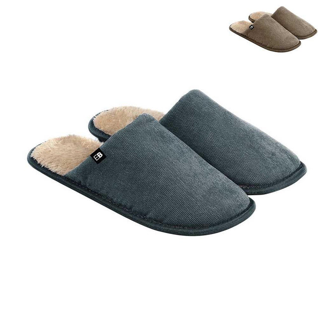 Emanuela Biffoli Pantofole da Uomo Ecopelliccia D12 - Passarelli Biancheria