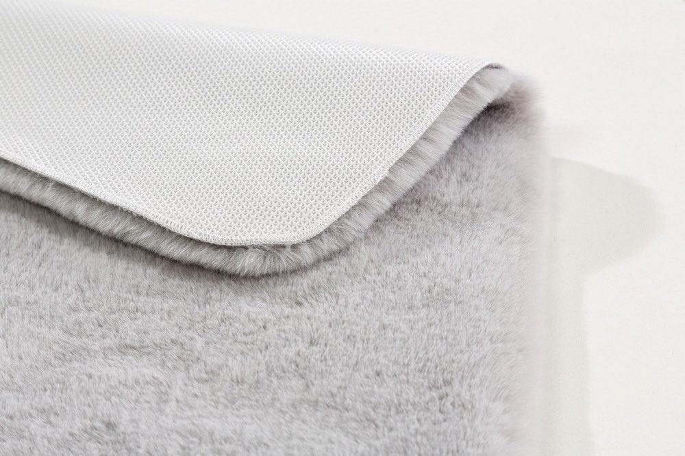 Arte Tappeti Tappeto Fiji Effetto Pelliccia Retro Gommato anti Scivolo - Varie Dimensioni - Passarelli Biancheria