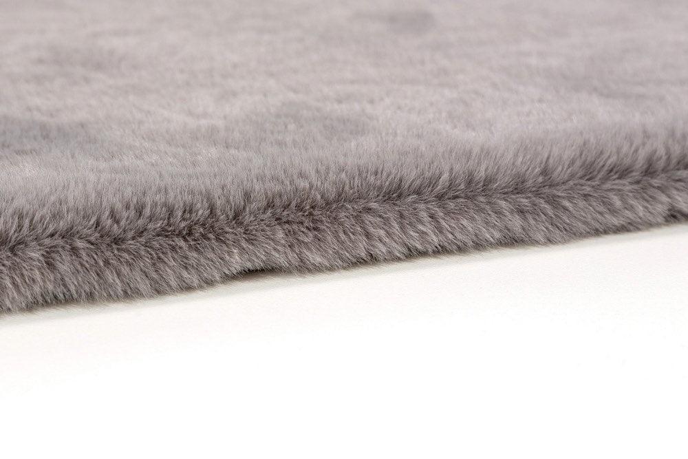 Arte Tappeti Tappeto Fiji Effetto Pelliccia Retro Gommato anti Scivolo - Varie Dimensioni - Passarelli Biancheria