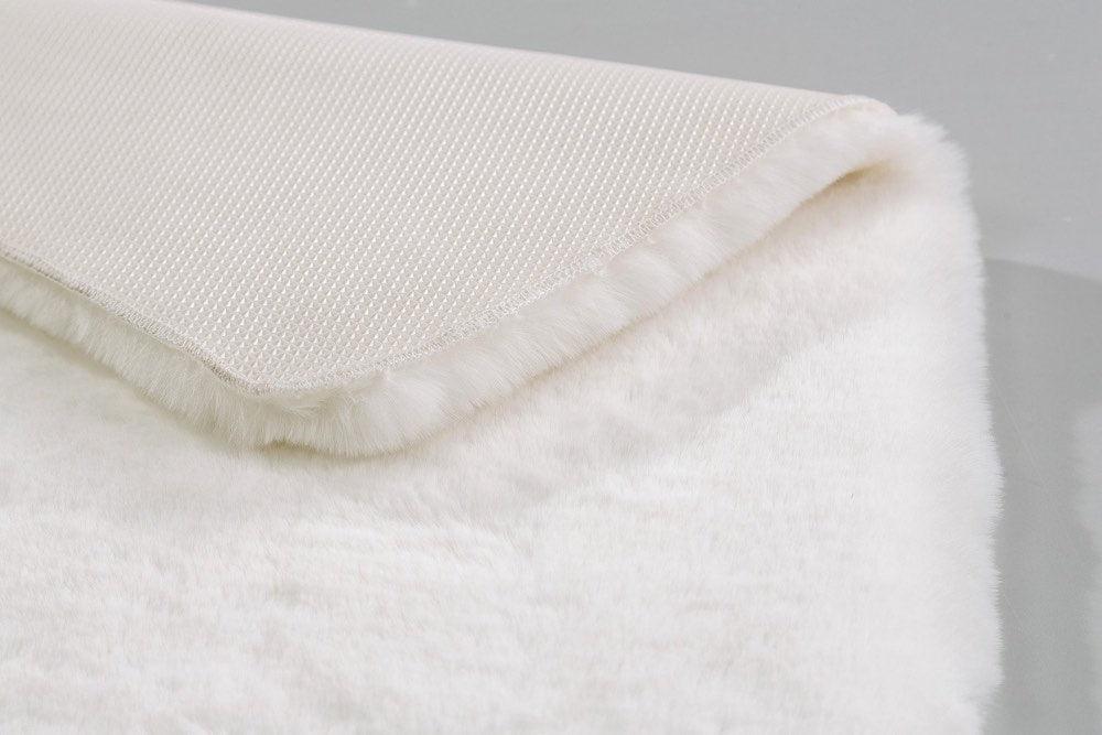 Arte Tappeti Tappeto Fiji Effetto Pelliccia Retro Gommato anti Scivolo - Varie Dimensioni - Passarelli Biancheria