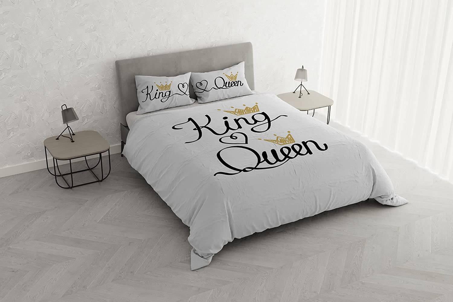 Fazzi Parure Copripiumino Matrimoniale Shine 14 D70 - Passarelli Biancheria