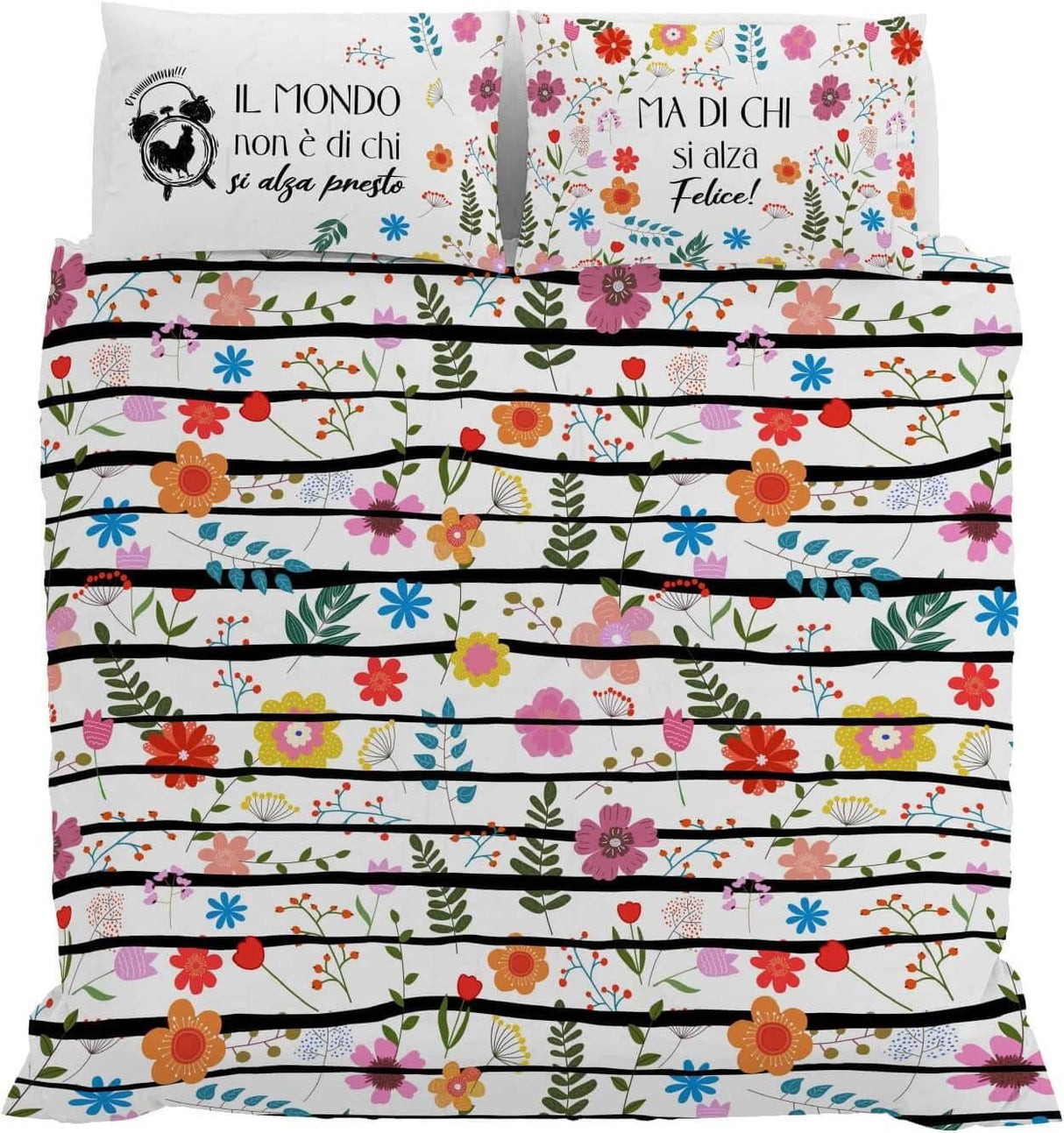 Fazzi Parure Copripiumino Matrimoniale Shine 15 D70 - Passarelli Biancheria