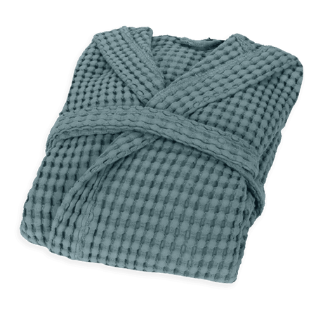 Fazzini Accappatoio con Cappuccio nido d'ape 100% Cotone Nettare S63 - Passarelli Biancheria