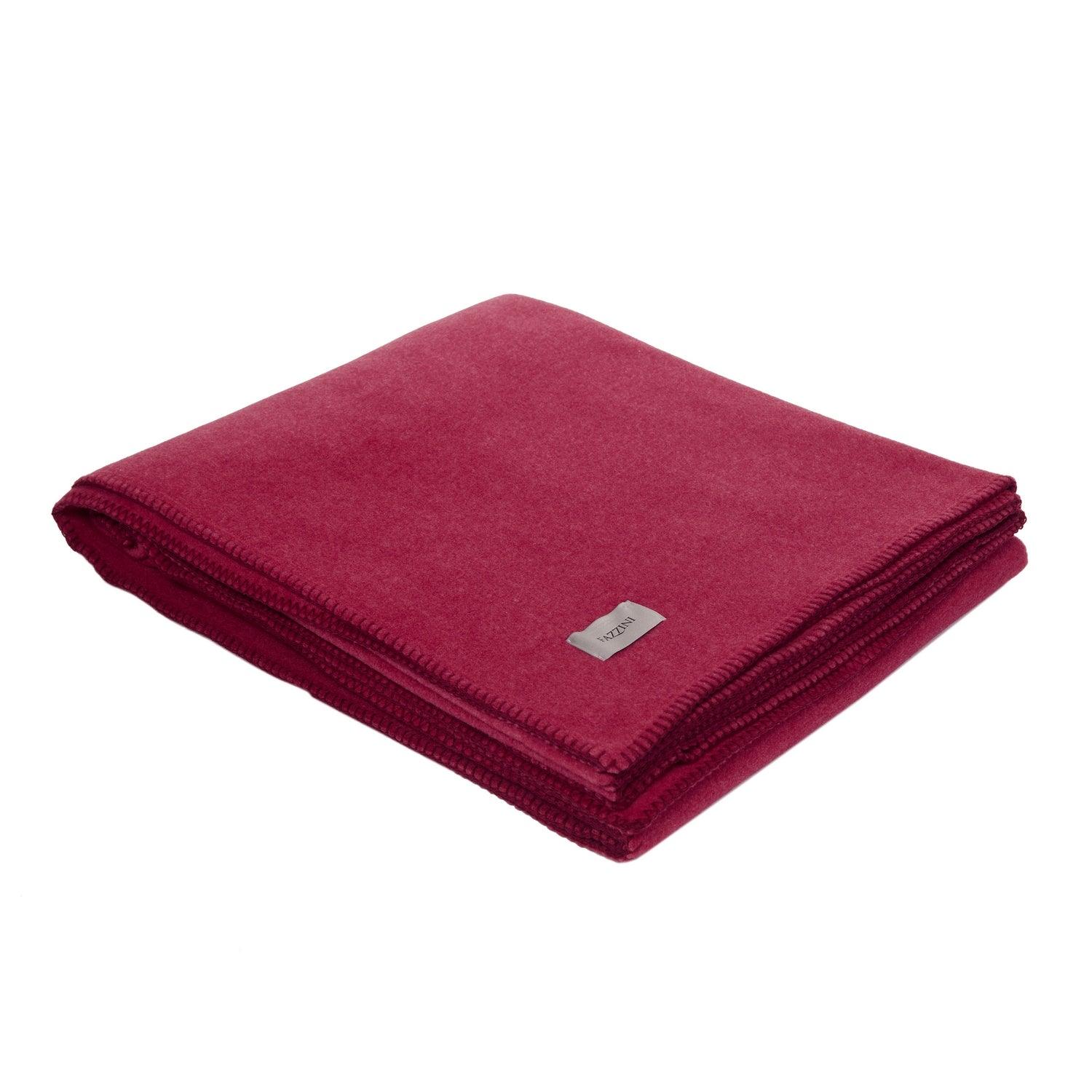 Fazzini Morbido ed Elegante Plaid Tinta Unita Lucy 160x210 S58 - Passarelli Biancheria
