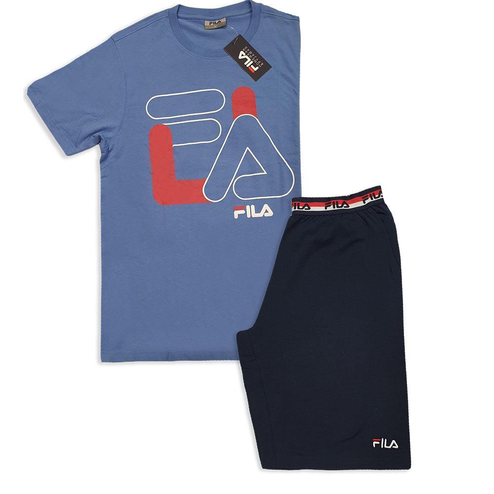 Fila Pigiama Corto Estivo da Uomo FPS1062 S37 - Passarelli Biancheria