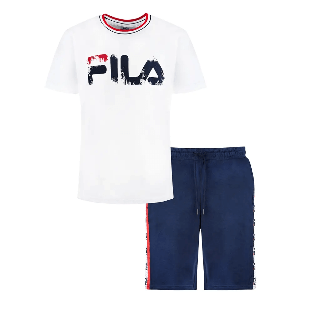 Fila Pigiama Estivo Corto da Uomo FPS1096 S55 - Passarelli Biancheria