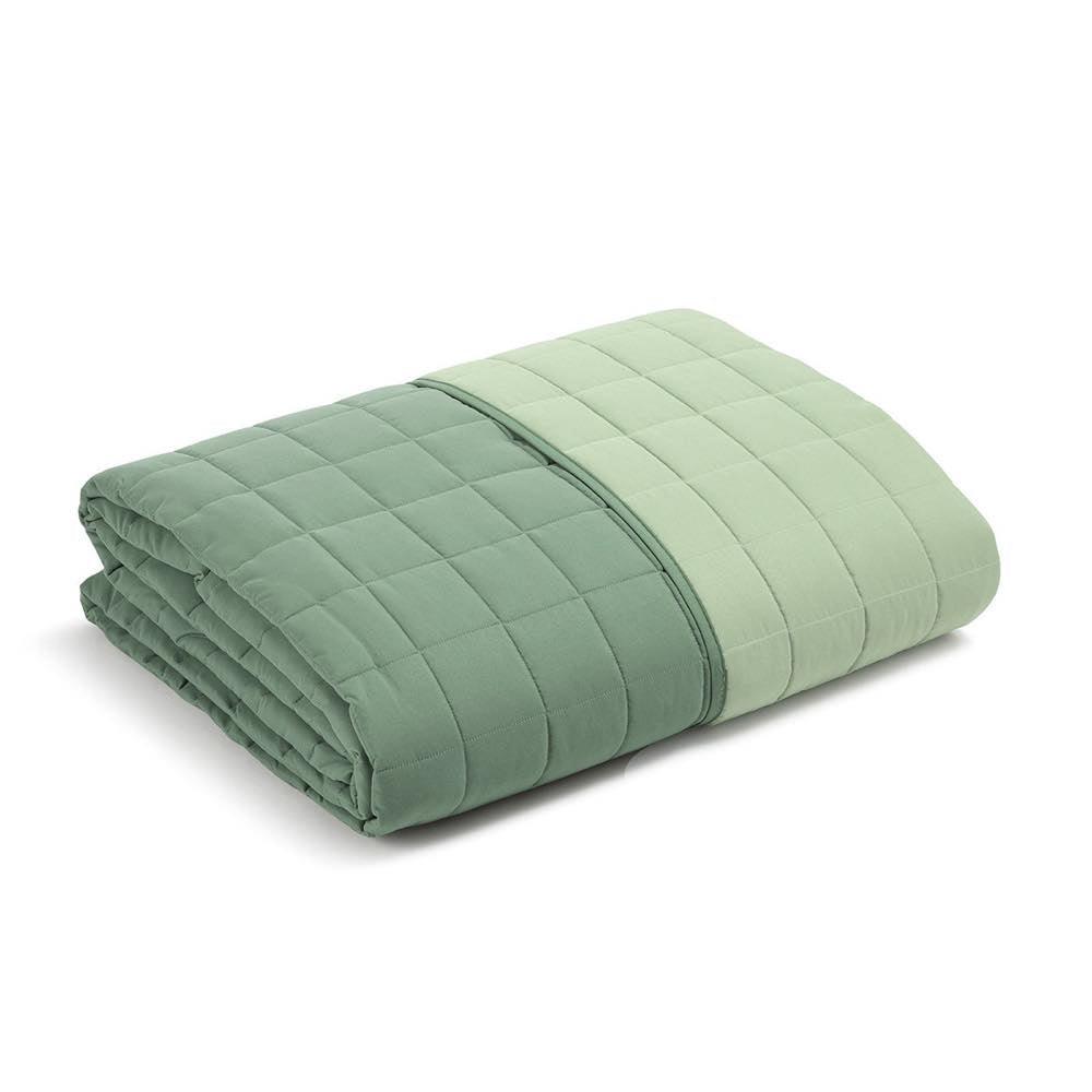 Caleffi Copriletto Trapuntato Matrimoniale Tinta Unita Modern Bicolor - Passarelli Biancheria