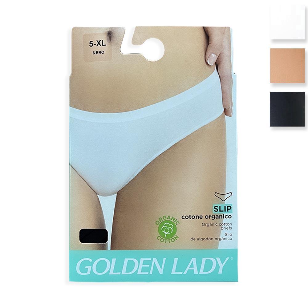 Golden Lady Slip Donna Cotone Organico O103IN S40 - Passarelli Biancheria