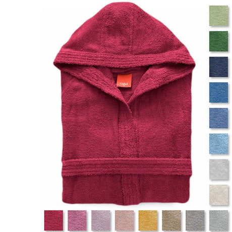 Gabel Accappatoio Adulto Spugna con Cappuccio Viareggio S33 - Passarelli Biancheria