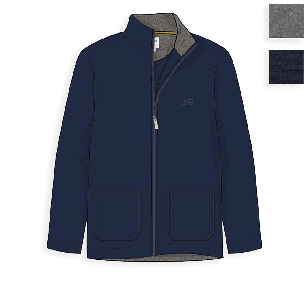 Jamas Giacca da Camera con Zip per Uomo Foster S80 - Passarelli Biancheria