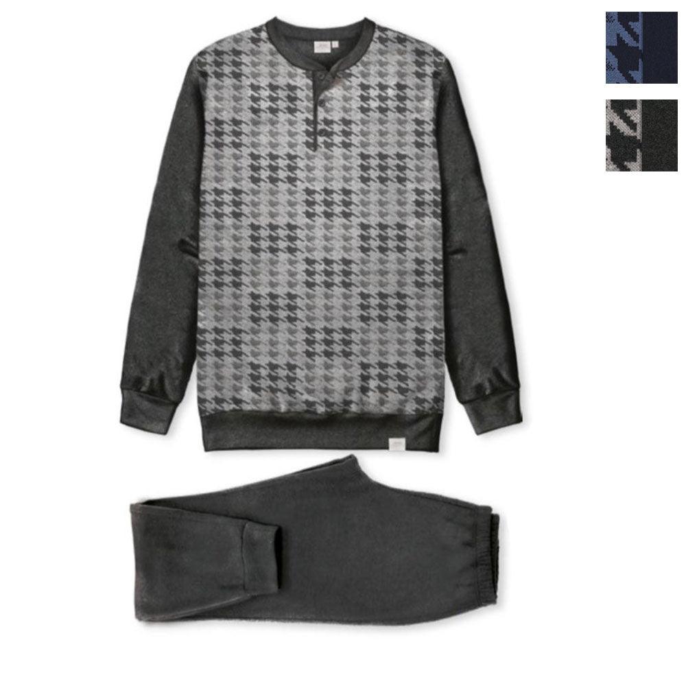 Jamas Pigiama da Uomo in Punto Milano IJ2055 S33 - Passarelli Biancheria