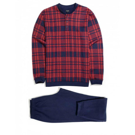 Julipet Pigiama Invernale Punto Milano Serafino da Uomo Theap S76 - Passarelli Biancheria