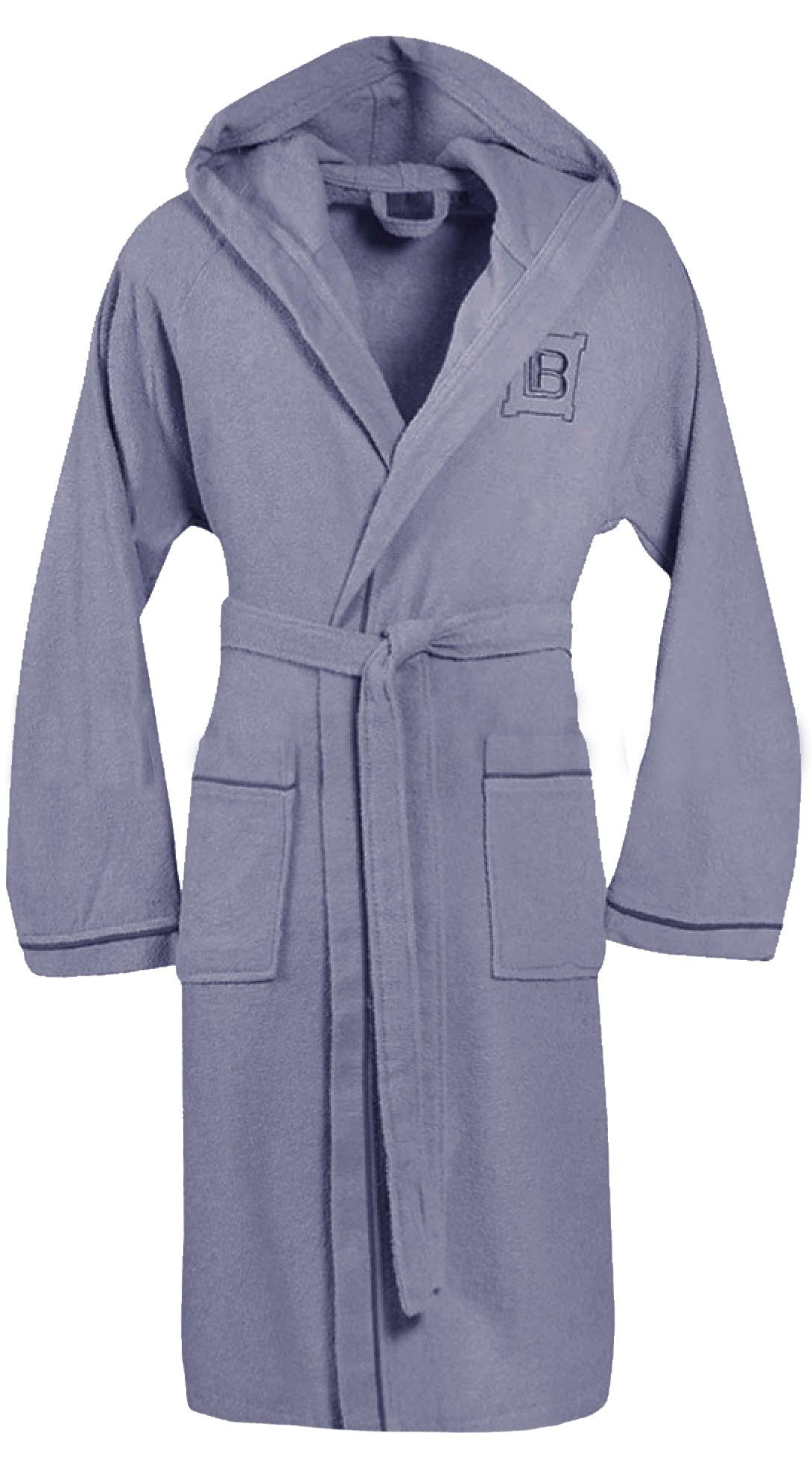 Laura Biagiotti Accappatoio con Cappuccio in Micro Spugna 100% Cotone D32 - Passarelli Biancheria