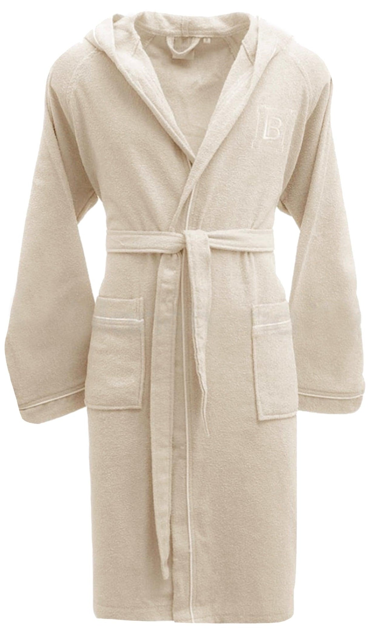 Laura Biagiotti Accappatoio con Cappuccio in Micro Spugna 100% Cotone D32 - Passarelli Biancheria