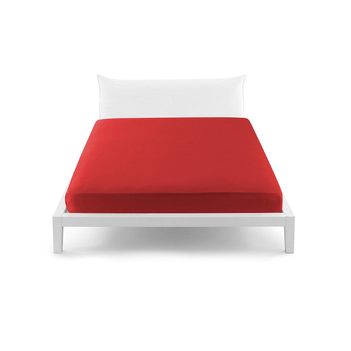 Bassetti Lenzuolo Sotto con Angoli in Cotone Tinta Unita - Varie Dimensioni - Passarelli Biancheria