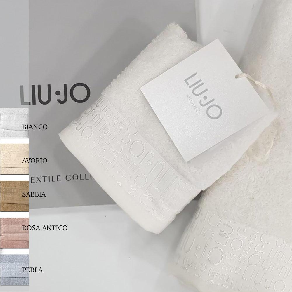 Liu Jo Set Asciugamani 1+1 Logata LB723B S36 - Passarelli Biancheria