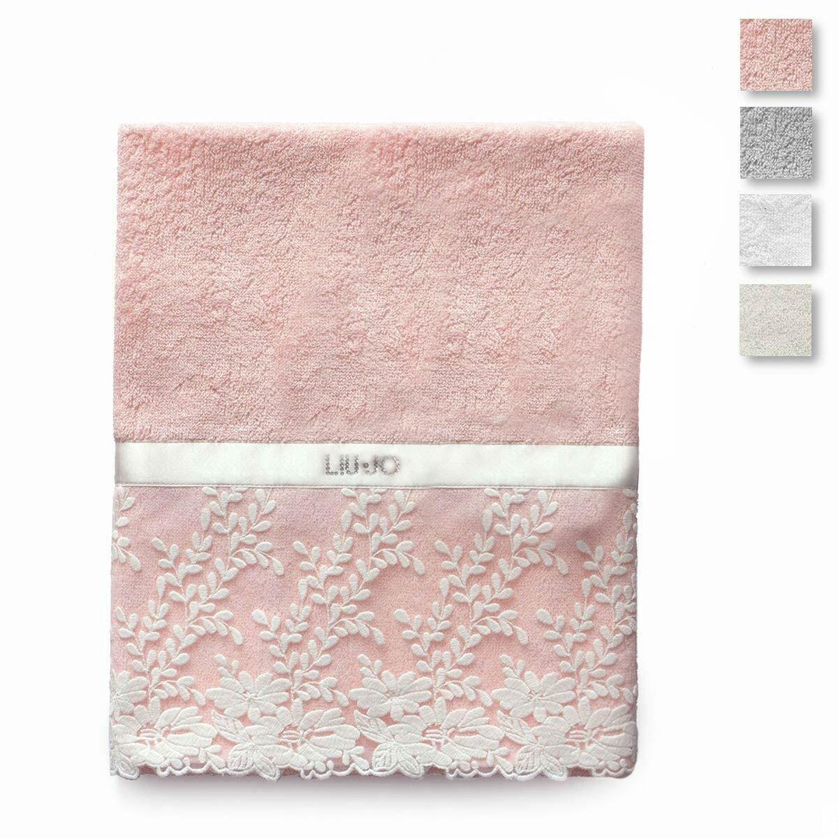 Liu Jo Telo Doccia Bagno in Spugna con Pizzo Organza LB639B S70 - Passarelli Biancheria