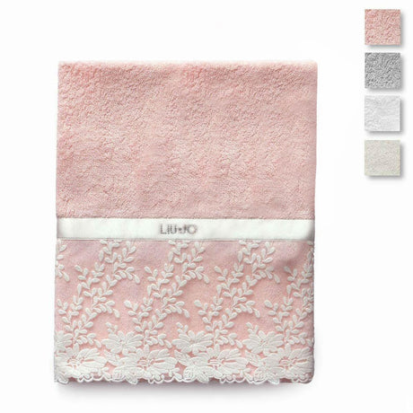 Liu Jo Telo Doccia Bagno in Spugna con Pizzo Organza LB639B S70 - Passarelli Biancheria