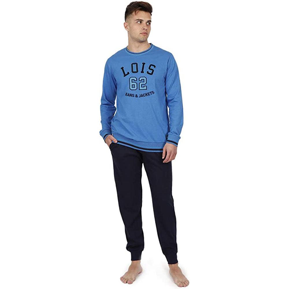 Lois Pigiama da Uomo Invernale 54525 S32 - Passarelli Biancheria