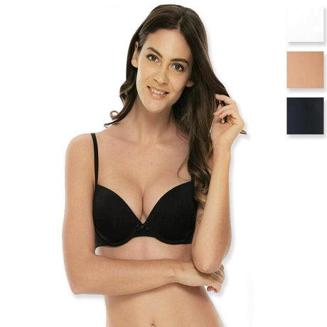 Lovable Reggiseno Push Up Microfibra con Ferretti L05XD S22 - Passarelli Biancheria