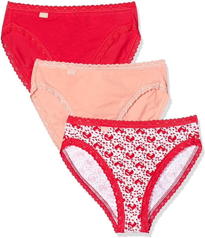 Sloggi Donna 24/7 Weekend Tai C3P 10198237 Confezione 3 Slip Tai S10 - Passarelli Biancheria