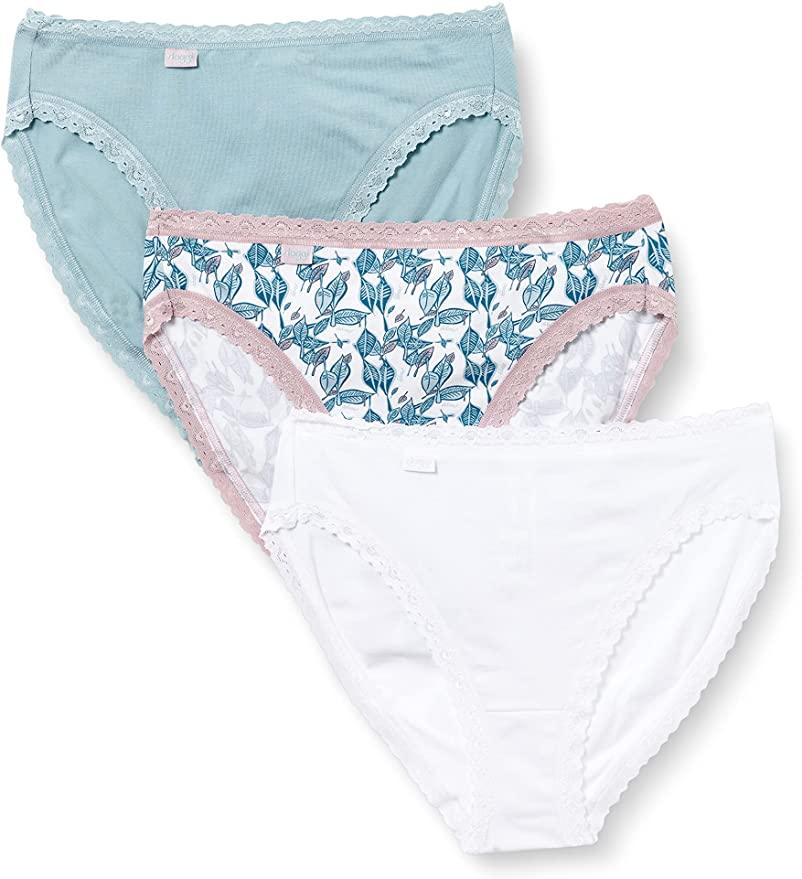 Sloggi Donna 24/7 Weekend Tai C3P 10198237 Confezione 3 Slip Tai S10 - Passarelli Biancheria