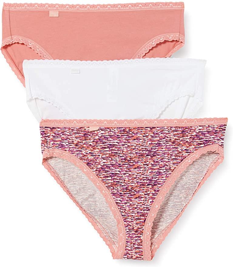 Sloggi Donna 24/7 Weekend Tai C3P 10198237 Confezione 3 Slip Tai S10 - Passarelli Biancheria