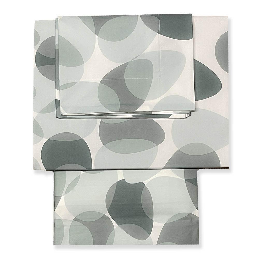 Mirabello Carrara Completo Lenzuola Matrimoniale Oryza 2007599 S78 - Passarelli Biancheria