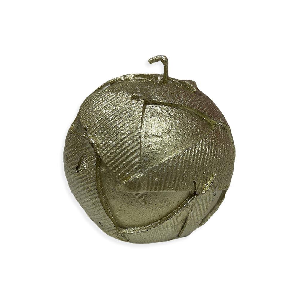 Maison Sucree Candela di Cera Star Sfera Gold Natale - Passarelli Biancheria